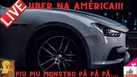 🔴UBER AO VIVO NA AMÉRICA!