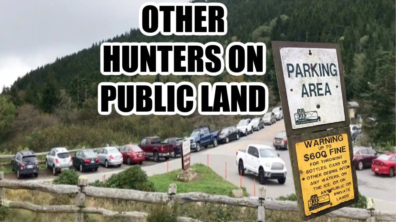 What do you do when people walk by your stand hunting public land?