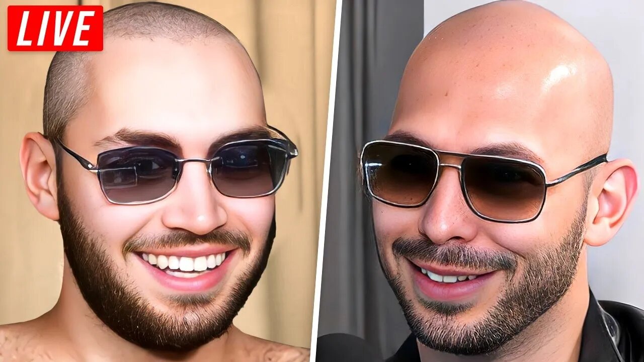 Adin Ross Shaves His Head For TOP G (Andrew Tate) [FOR REAL]