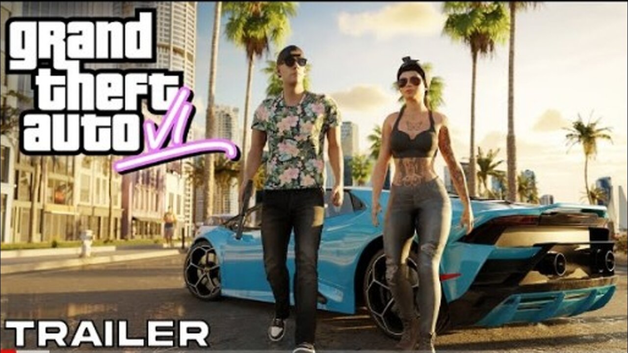 GTA Grand Theft Auto 6 Trailer