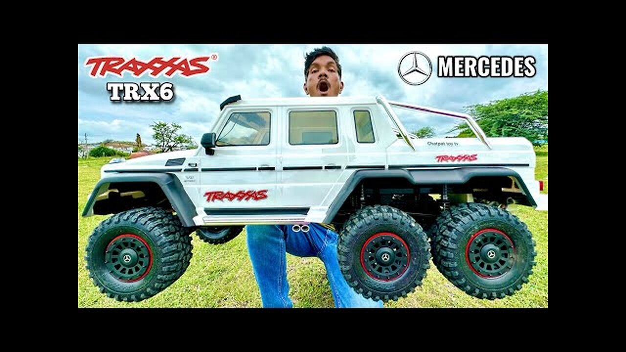 RC Traxxas TRX-6 Mercedes-Benz 6X6 Car Unboxing & Testing!