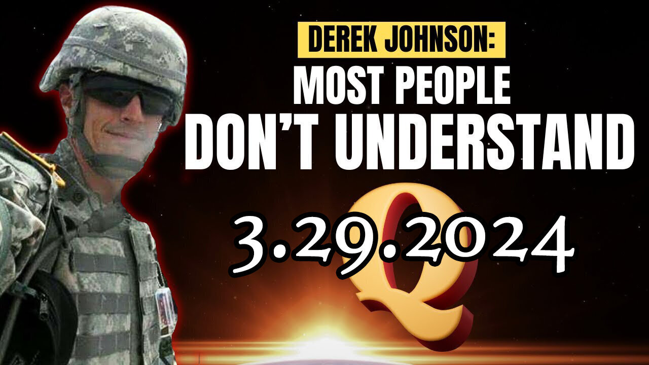 Derek Johnson SHOCKING - Info Everyone Needs To Hear - 3/30/24..