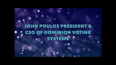 Come Research With Me Dominion Voting Systems Part 1B - John Poulos 1