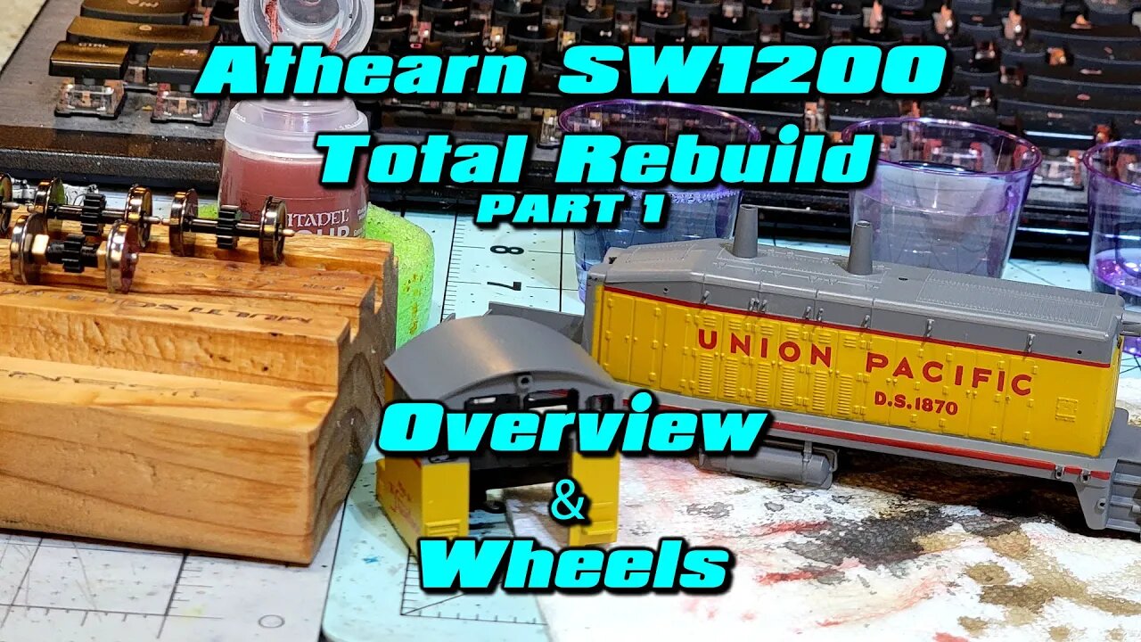 Athearn SW1200 Total Rebuild Part 1