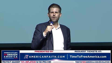 Eric Trump | "Kamala Harris, She's Supposed To Be The Border Czar"