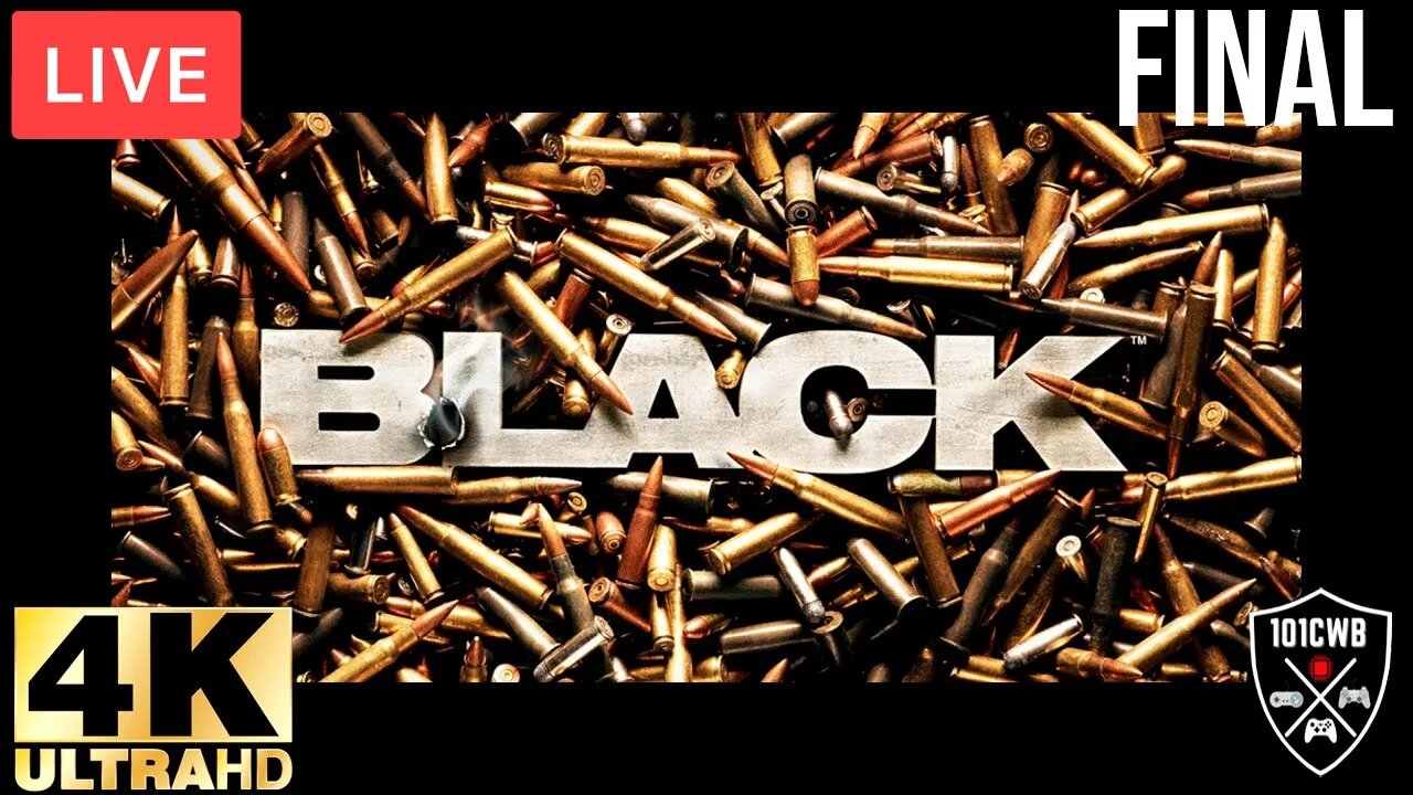 BLACK PS2 FINAL 4K 60fps LEGENDADO Português PT BR #black #final #live