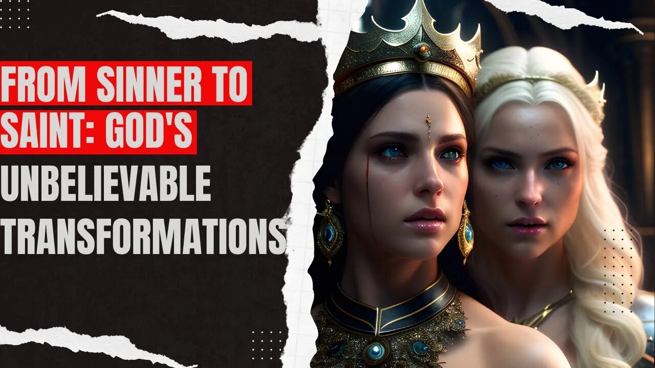 🙌 From Sinner to Saint: God's Unbelievable Transformations 🌟