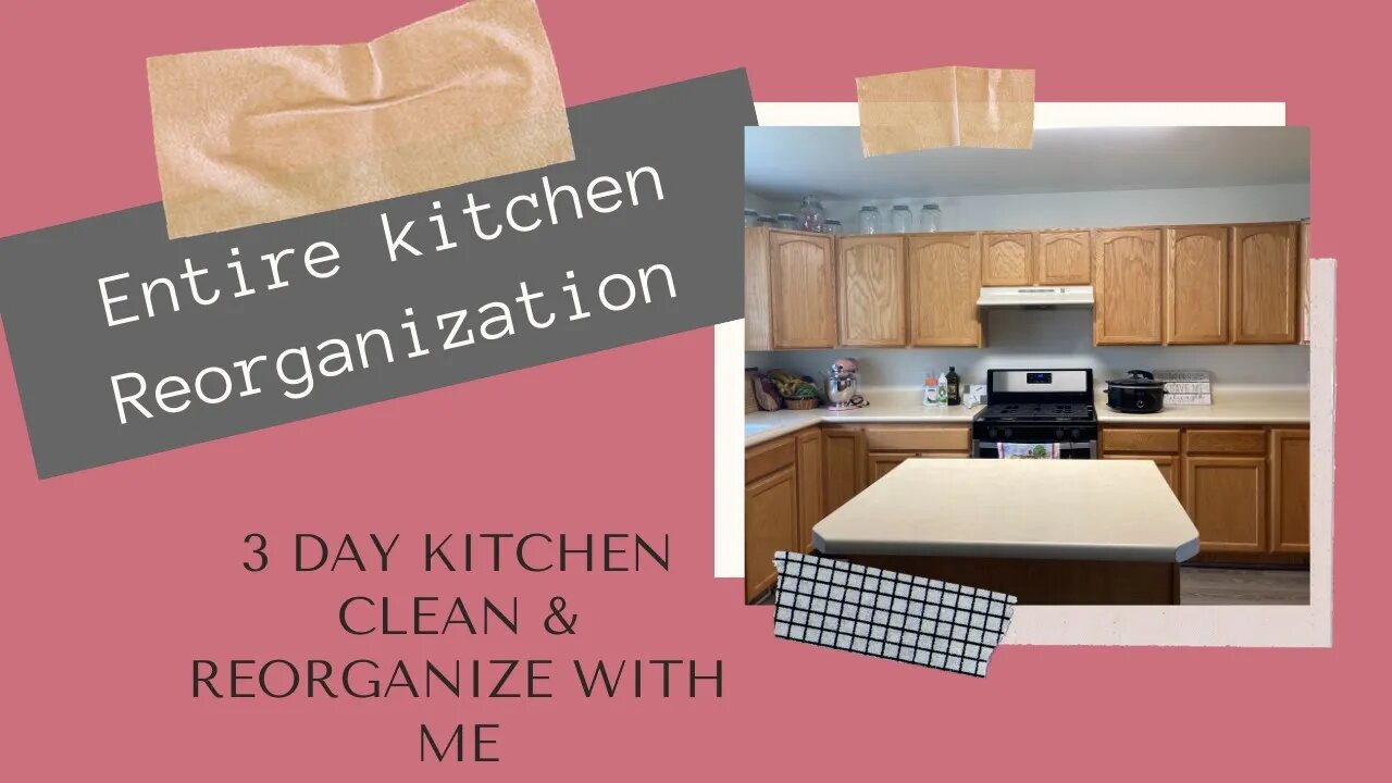 Kitchen reorganization