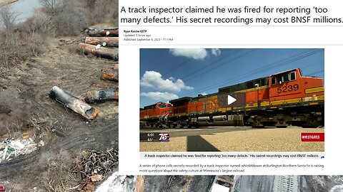 A track inspector claimed he was fired for reporting ‘too many defects.’ His secret recordings ....