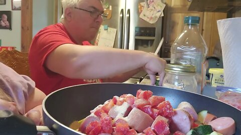 20 minute skillet sausage and zucchini sorry if not in order wouldn't let me edit(2)