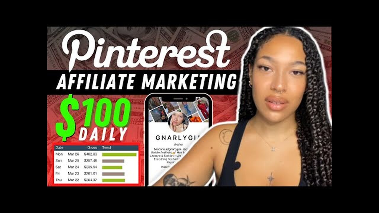 Earn $100 Per Day On Pinterest (Pinterest Affiliate Marketing Tutorial)