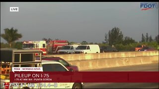 Multi-vehicle crash on I-75 in Punta Gorda