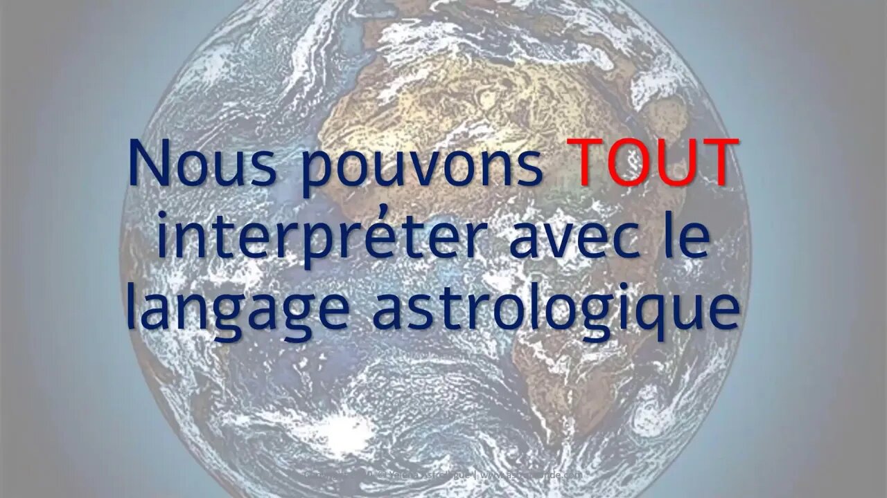 L'#astrologie est une science #quantique et #interpretation #astrologique