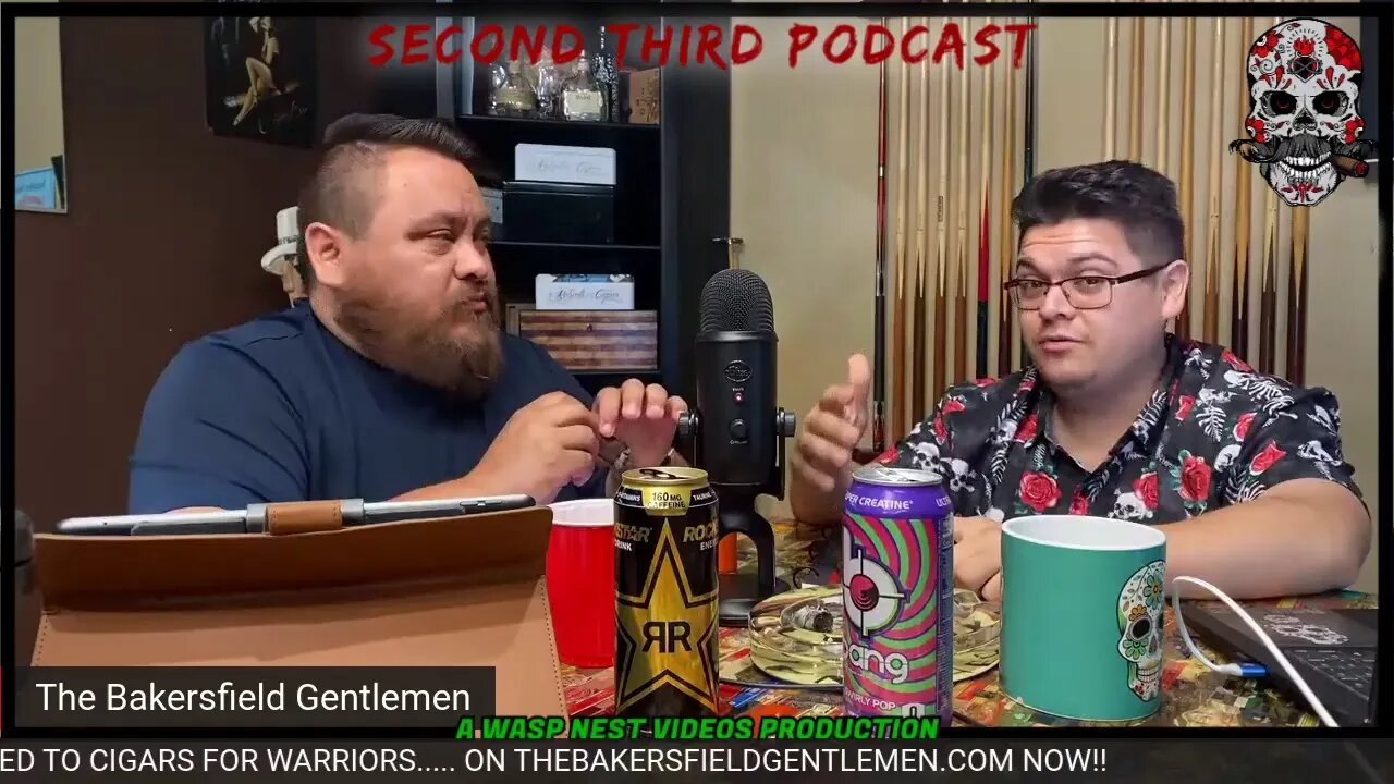 Second Third Podcast Talking Erez Cigars and Unusual Pairings