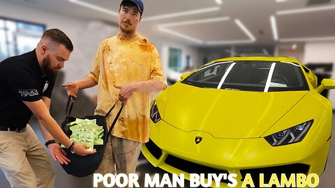 POOR MAN BOUGHT A LAMBORGHINI😱