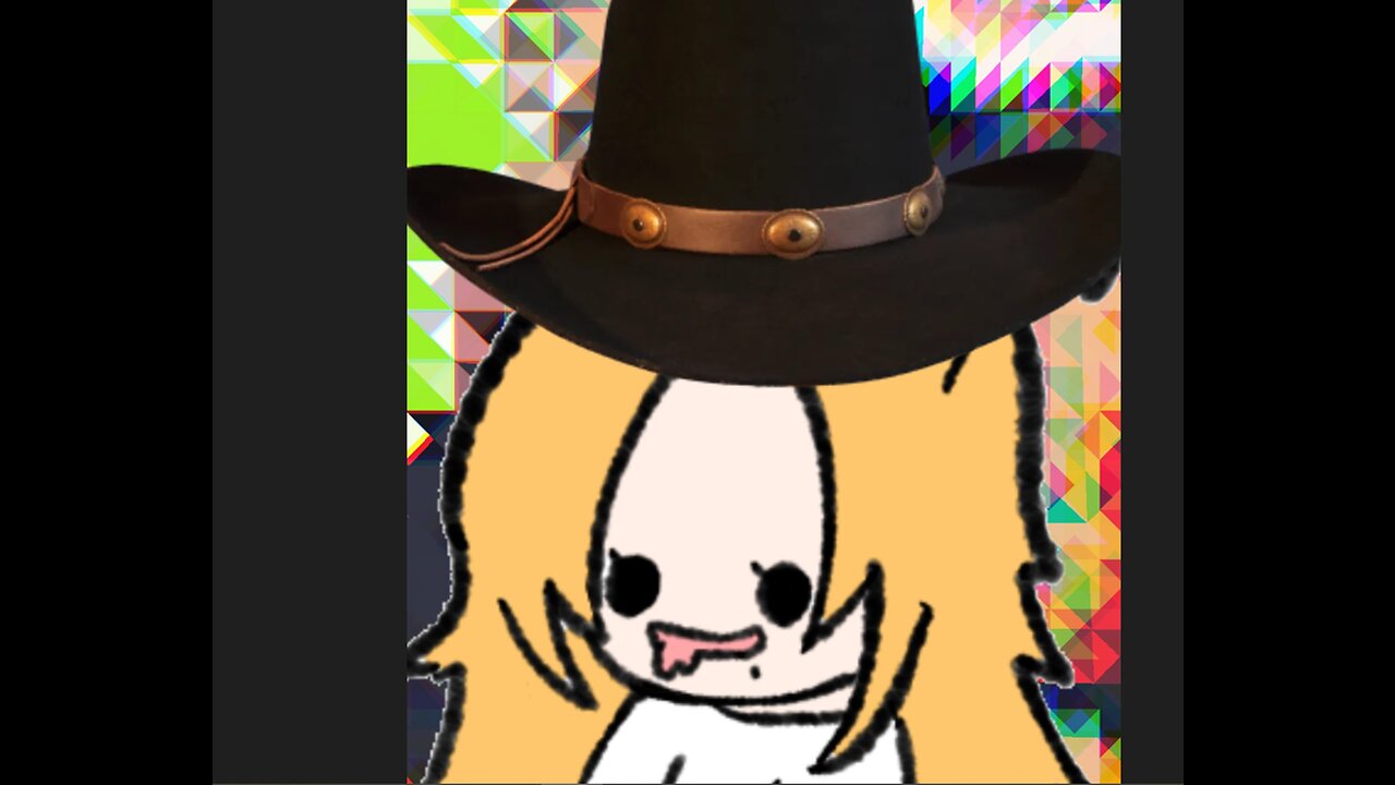 Cowboy gremlin Elena Yunagi - Vtuber #shorts