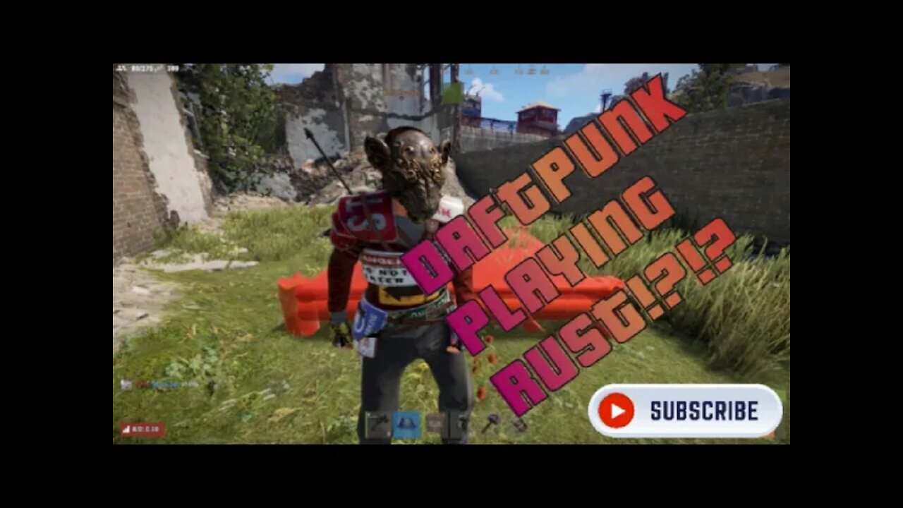 Finding Daft Punk Playing Rust #rust #shorts #rustmeme