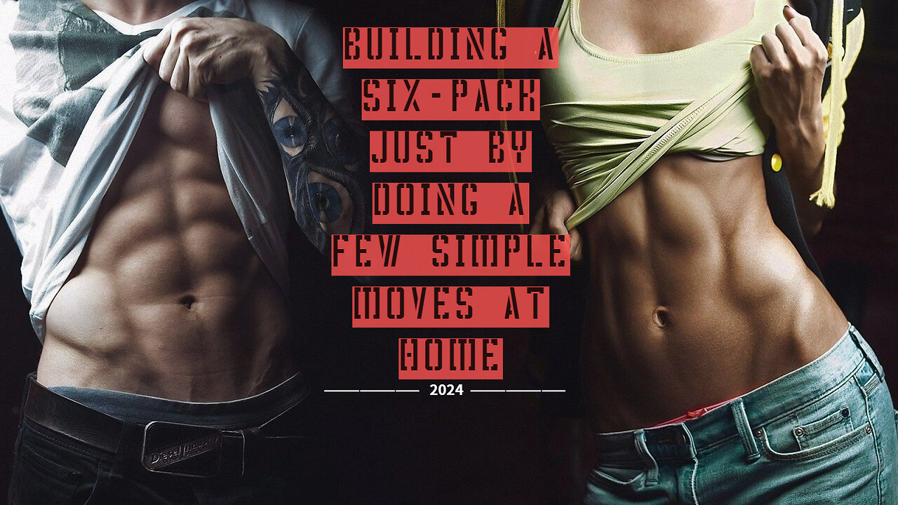 Making a six-pack at home in just 15 days 😲😲