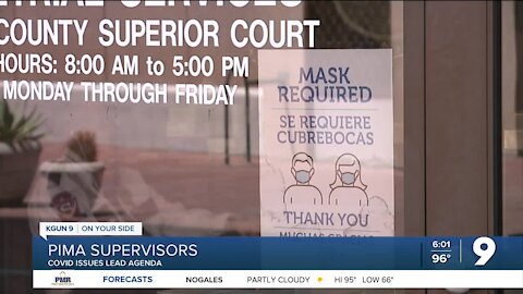 Pima Co. Supervisors cancel vote on county-wide mask mandate