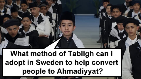 What method of Tabligh can I adopt in Sweden to help convert people to Ahmadiyyat?