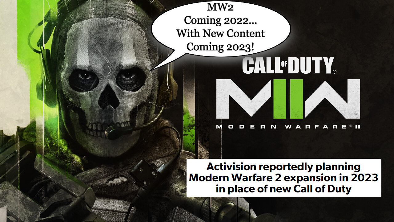 No New COD in 2023! | MW2 Expansion Instead?!