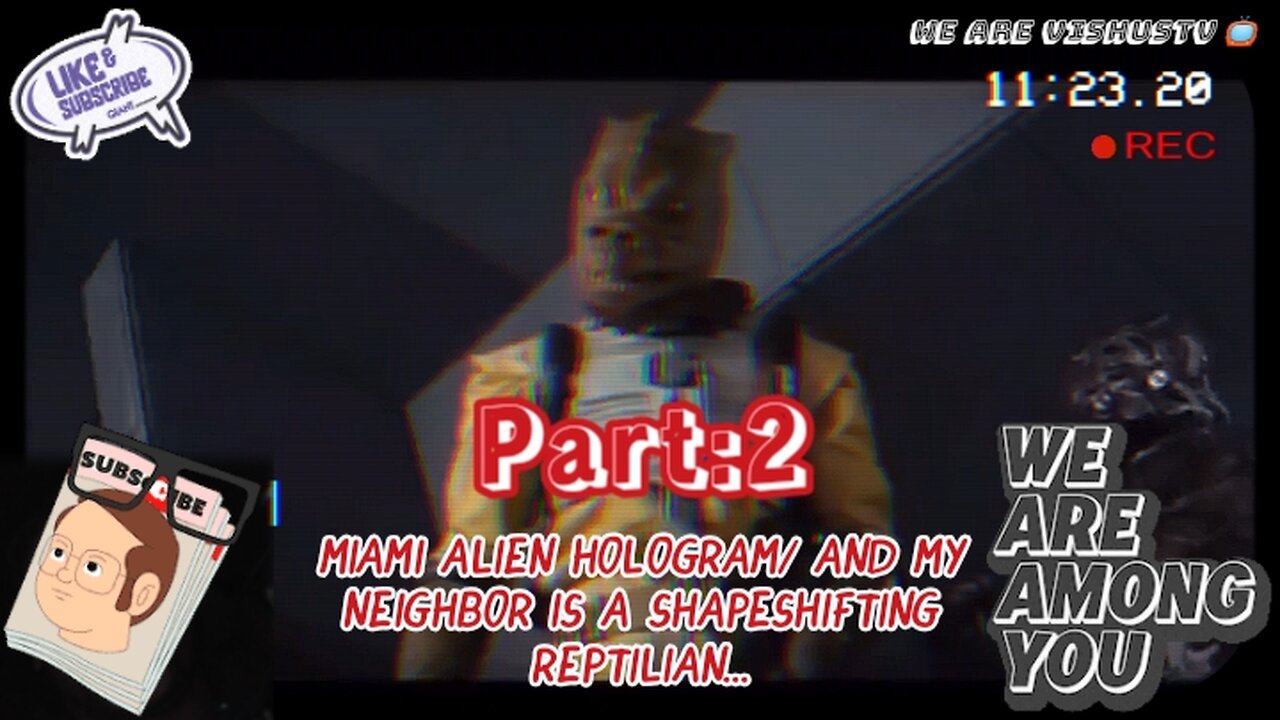 Miami Alien👽Hologram/And My Neighbor Was A Shapeshifting Reptilian... Part:2 #VishusTv 📺