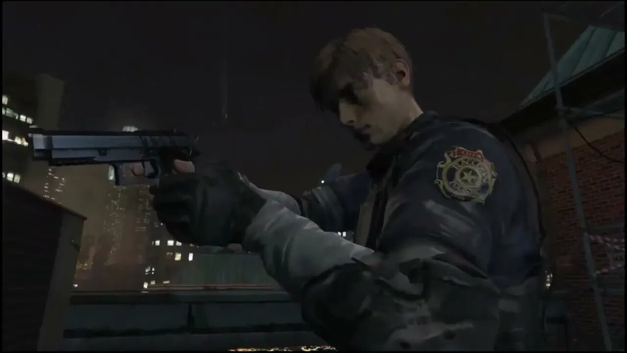 Resident Evil 2 Remake GTA Style ending is hilarious fell on my ass look what licker does!!! :)