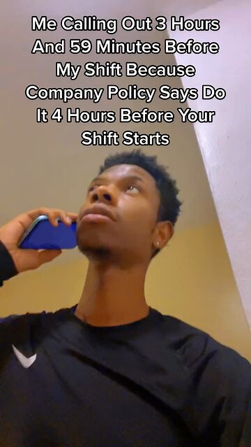 I’m Not Coming To Work 😂😂