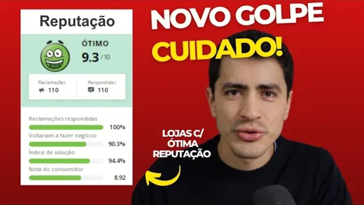 Golpe da boa reputação. Alerta!