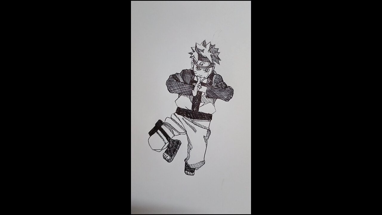 Naruto Drawing - ASMR