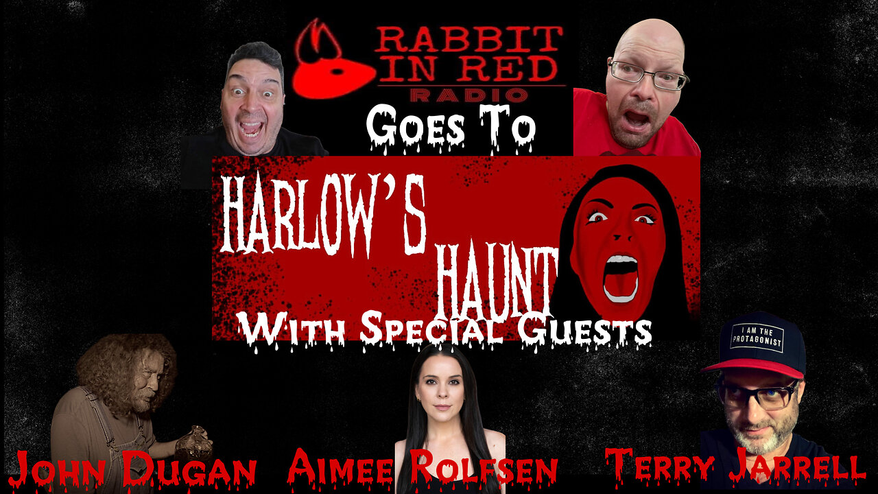 Rabbit In Red Radio Goes To Harlow’s Haunt|Horror Movie|Indie|Interview