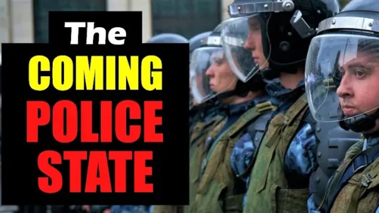 Pushing Agenda for a POLICE STATE – It’s coming!