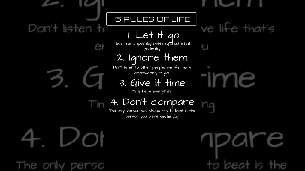 7 RULES OF LIFE #15daychallenge #affiliatemarketing #onlinebusiness #workfromhome