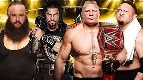 Lesnar vs. Reigns vs. Joe vs. Strowman -