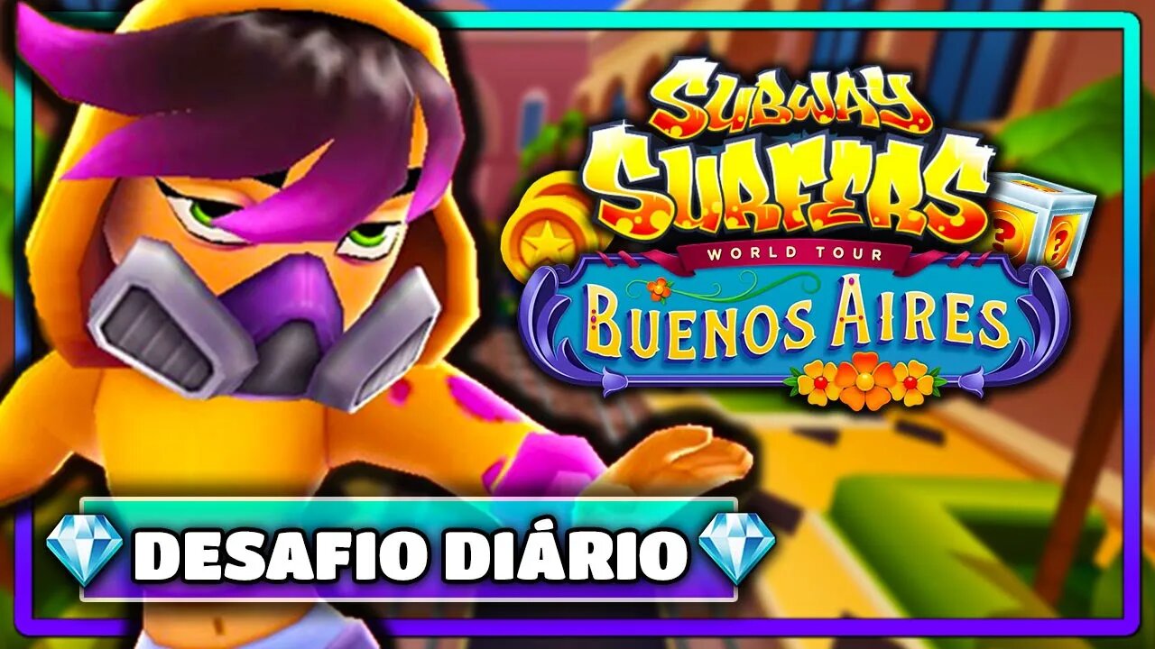 Subway Surfers Buenos Aires 2020 | Desafio Diário com a Miss Maia