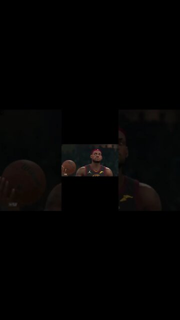 NBA 2k22 Lebron James Slam Dunk #shorts
