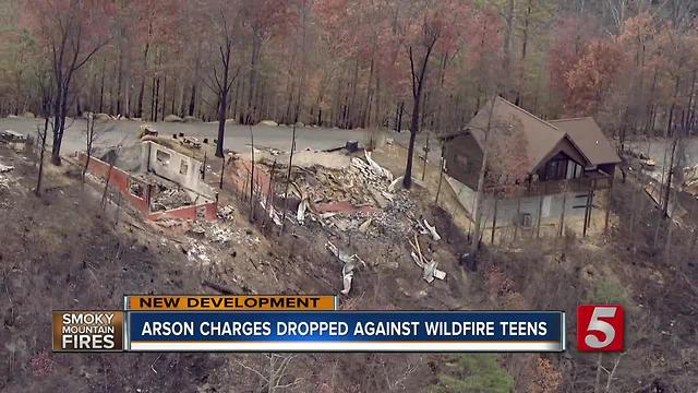 Charges Dropped Against Juveniles Accused Of Starting Devastating Sevier County Fires