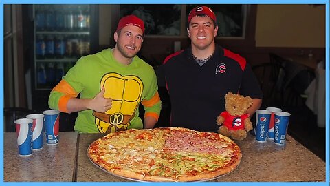 30 YEARS AND NO WINNERS! GARBONZO'S UNDEFEATED PIZZA CHALLENGE