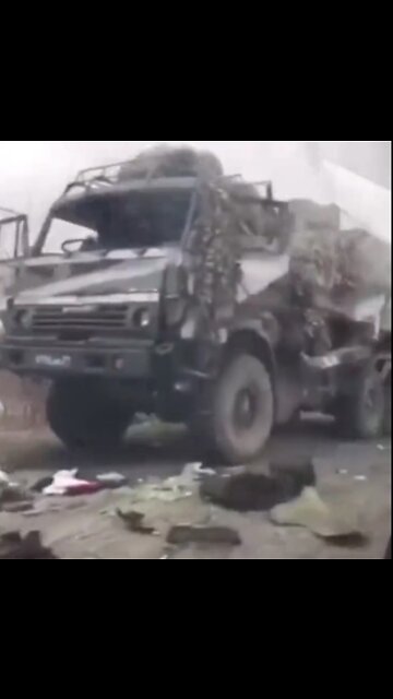 Destroyed Russian Military Vehicles