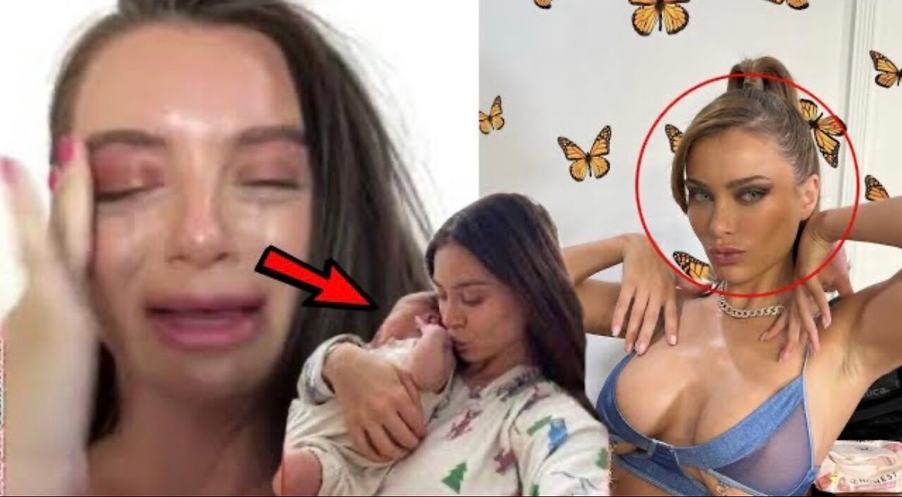 Lana Rhoades Is A Single Mom & She DOESN"T Even Know Who The Baby Daddy Is...