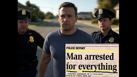 Man Arrested For Everything!