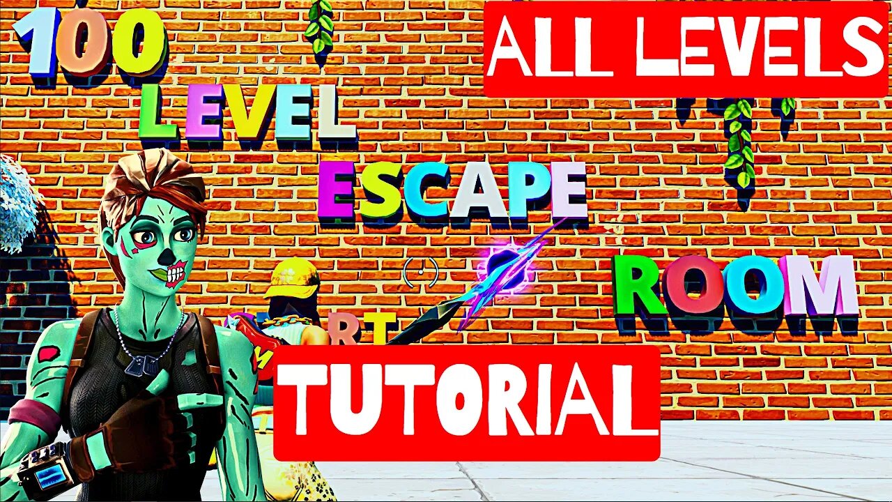 FortniteCreators 100 Levels Escape Room CODE: 3504-7773-7619