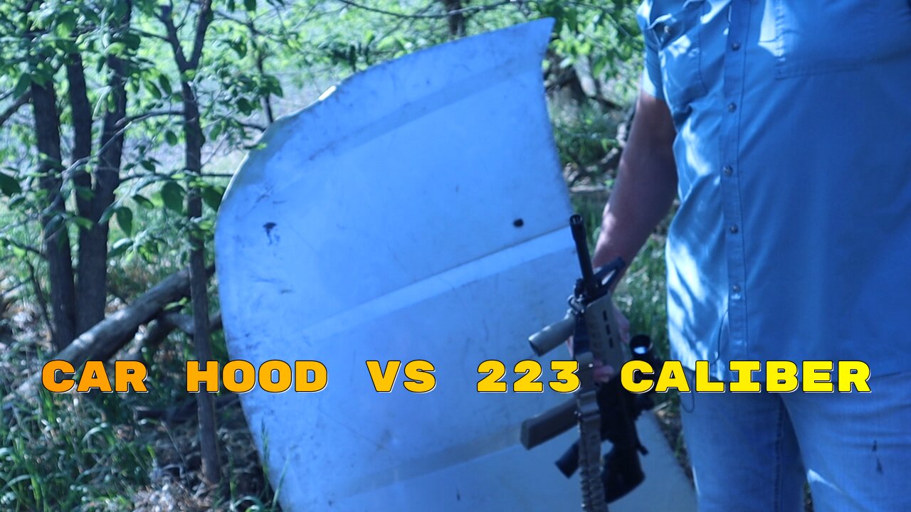 223 caliber vs Car hood