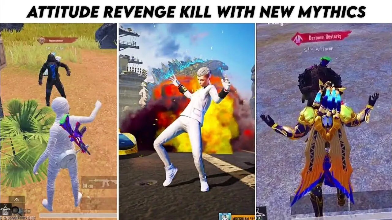 Attitude Revenge Kill With New Mythics Outfits + Max Pharaoh X-Suit 🥵 | Part 39 | Xbot 2.0