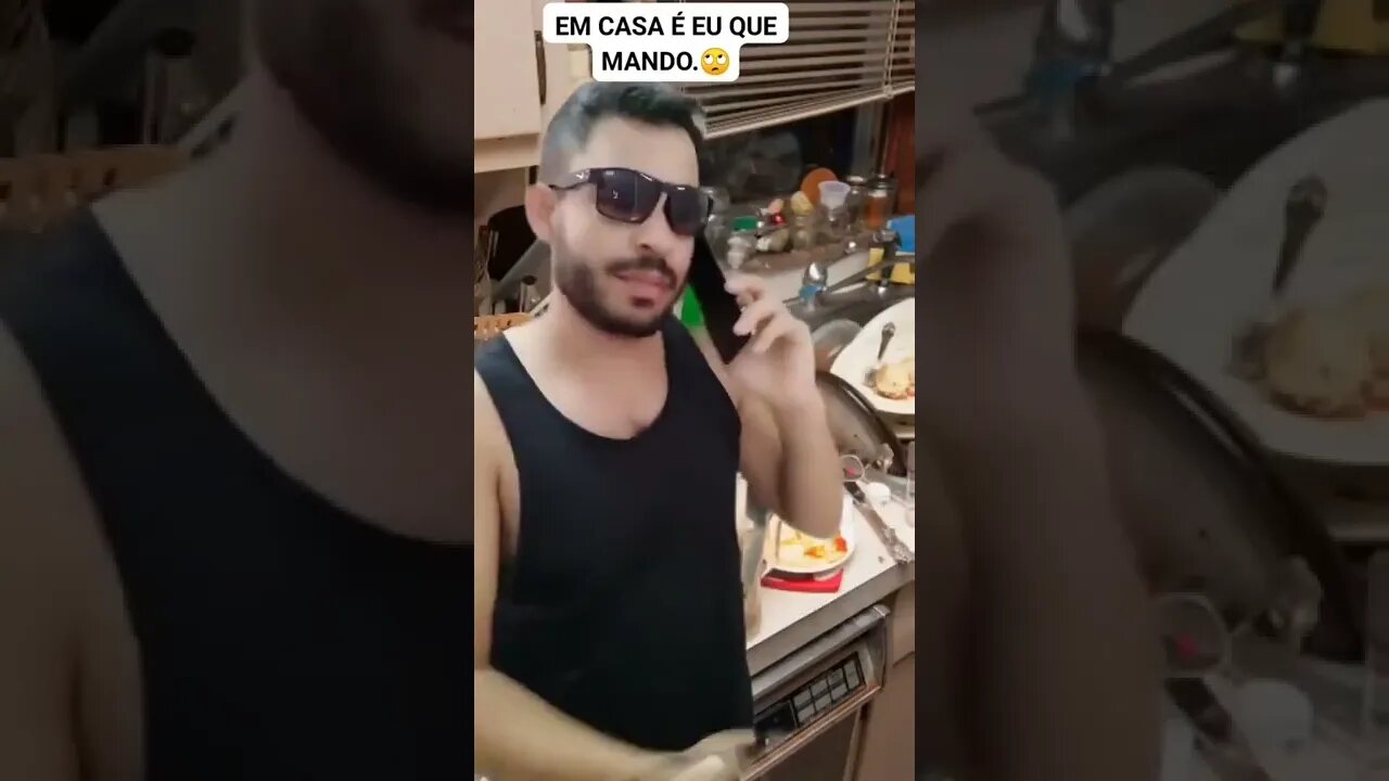 A última palavra na casa sempre é do homem.