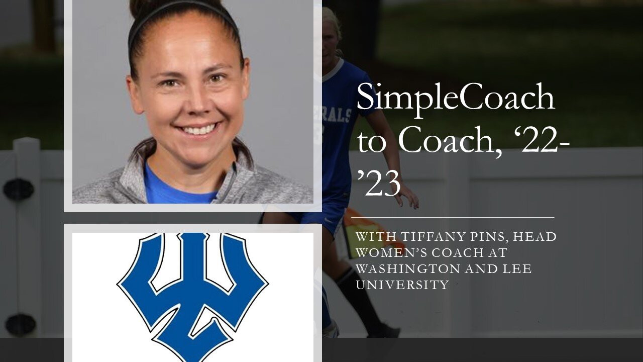 A SimpleCoach to Coach Interview with Tiffany Pins, Head Women's Coach at Washington and Lee