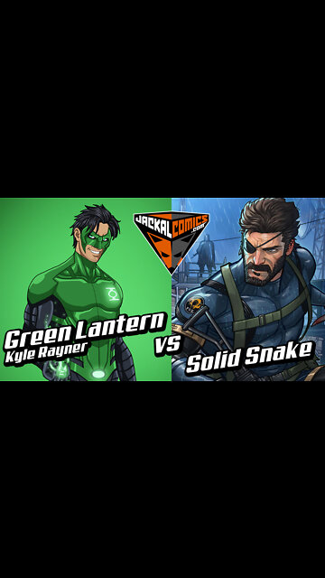 GREEN LANTERN, Kyle Rayner Vs. SOLID SNAKE - Comic Book Battles: Who Would Win In A Fight?