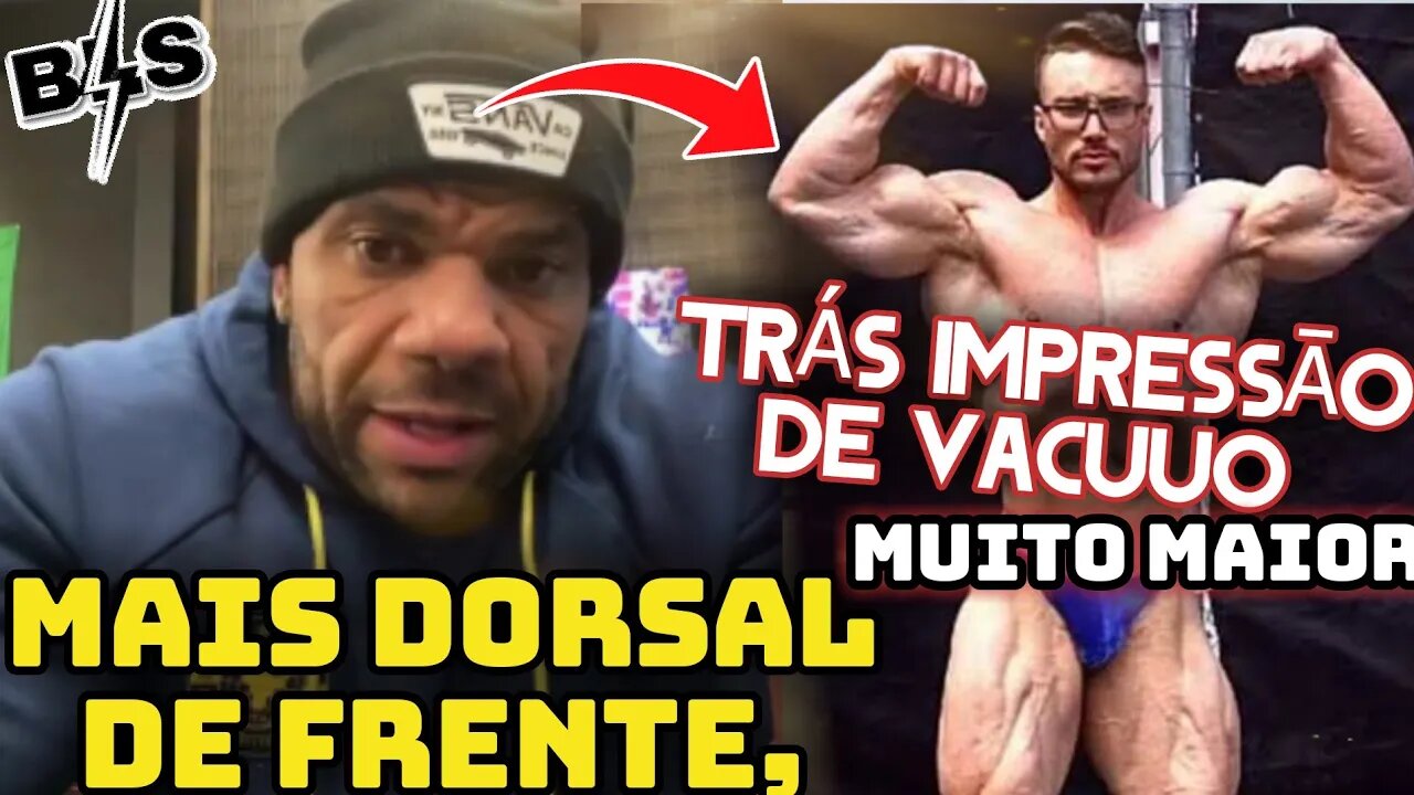 GABRIEL ZANCANELLI TEM CHANCE NO MR OLYMPIA ? JORLAN RESPONDE