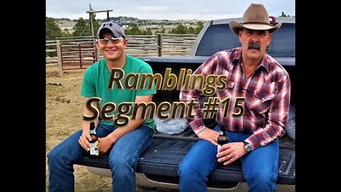 Braden's Visit (Rambling Segment #15)