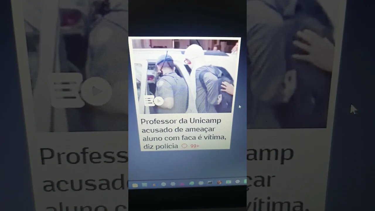 professor da UNICAMP acusado de ameaçar aluno com faca é vítima, diz polícia... e concordo total